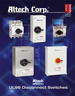 Altech UL98 Disconnect Switch Catalog