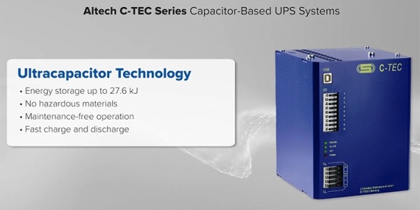 Altech C-TEC Series Capacitor-Based UPS Systems