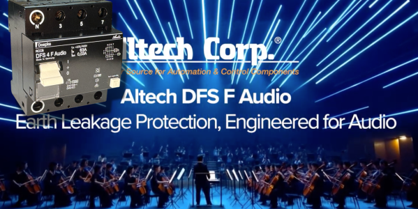 Altech DFS F Audio - Earth Leakage Protection, Engineered for Audio