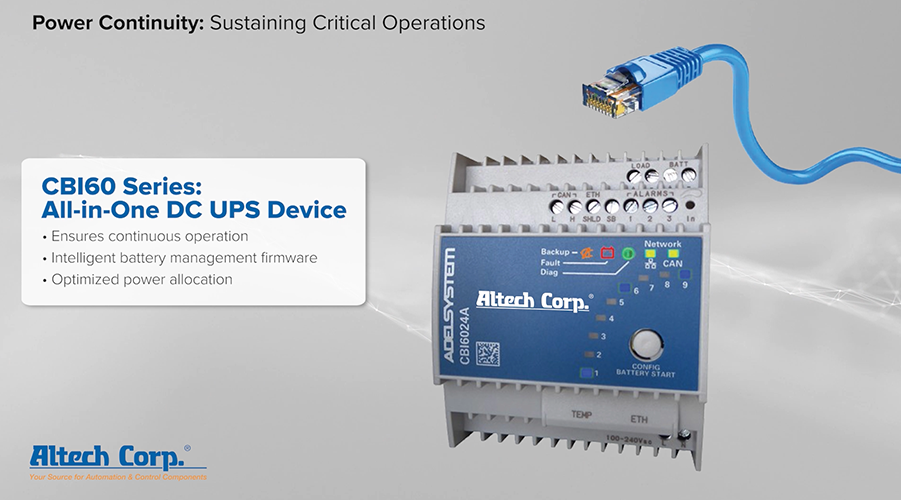 Altech Power Continuity: Sustaining Critical Operations