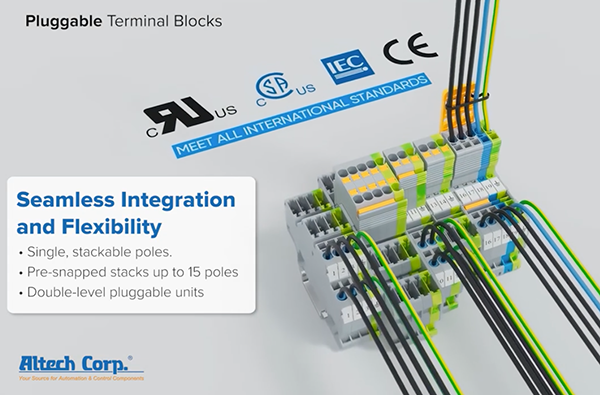 Altech Pluggable Terminal Blocks